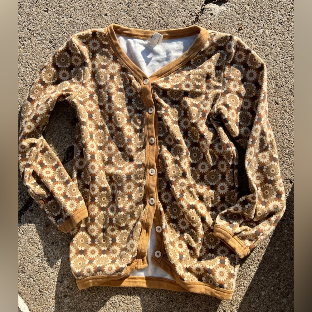 Kate Quinn Floral Button-Up Cardigan